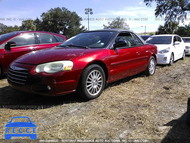 2006 CHRYSLER SEBRING 1C3EL55R06N100200 image 1