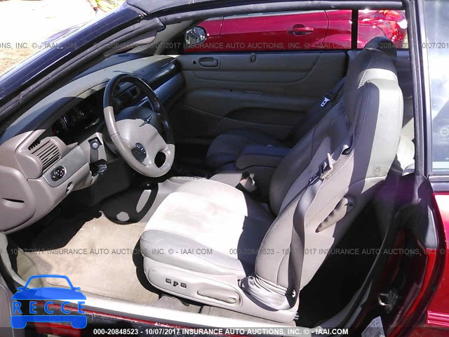 2006 CHRYSLER SEBRING 1C3EL55R06N100200 image 4