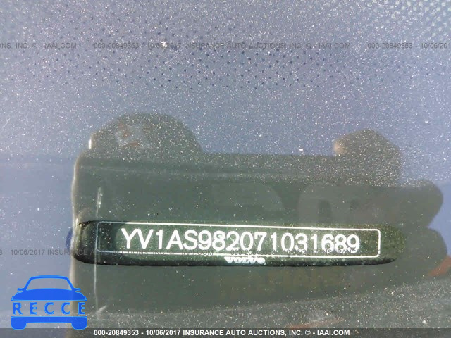 2007 Volvo S80 3.2 YV1AS982071031689 зображення 8