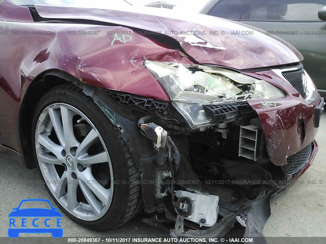 2007 Lexus IS JTHBK262472053904 зображення 5