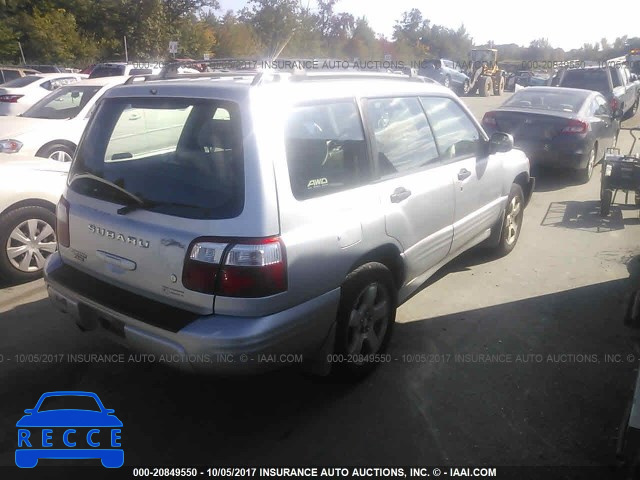 2002 SUBARU FORESTER S JF1SF65622H724421 image 3