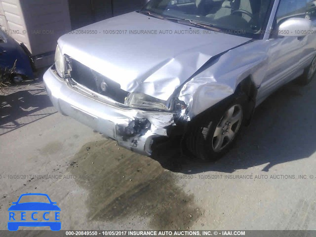 2002 SUBARU FORESTER S JF1SF65622H724421 Bild 5