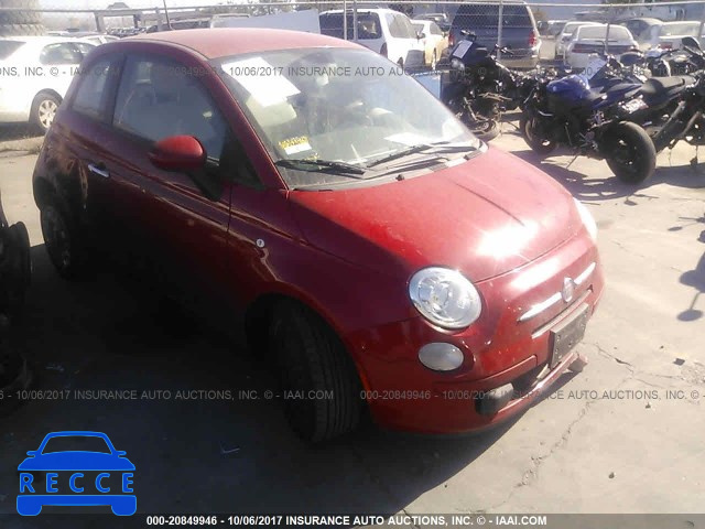 2012 Fiat 500 3C3CFFARXCT260476 image 0