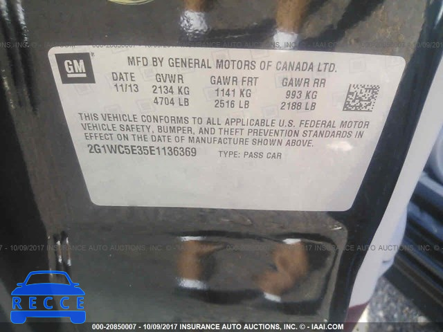 2014 Chevrolet Impala Limited LTZ 2G1WC5E35E1136369 image 8