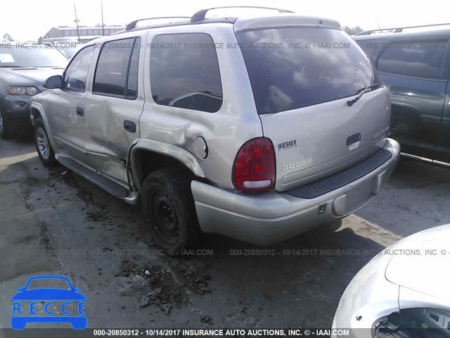 2002 DODGE DURANGO SLT 1B4HR48N92F122725 image 2