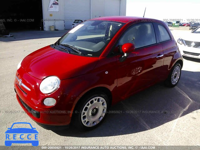 2015 Fiat 500 POP 3C3CFFAR0FT550682 зображення 1