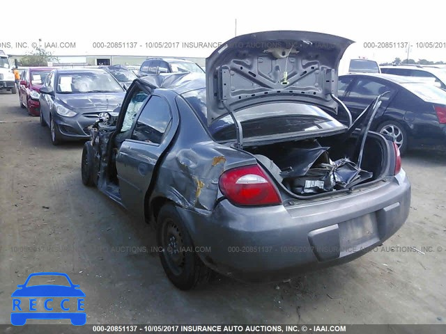 2004 Dodge Neon SE 1B3ES26C64D583610 зображення 2