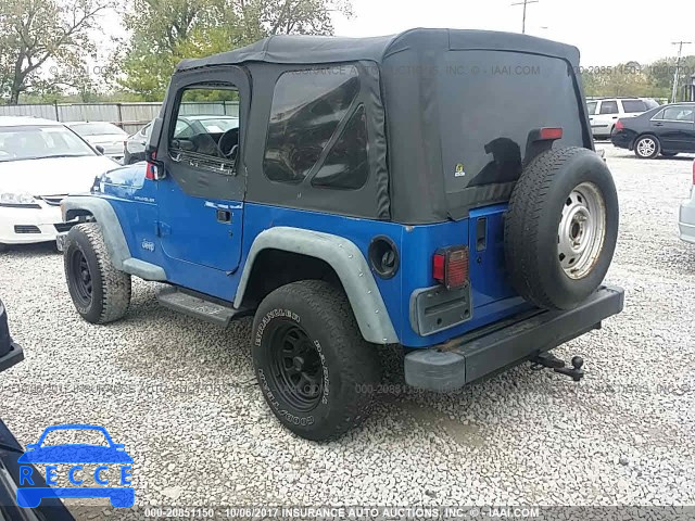 1999 Jeep Wrangler  Tj 1J4FY29P3XP466841 image 2