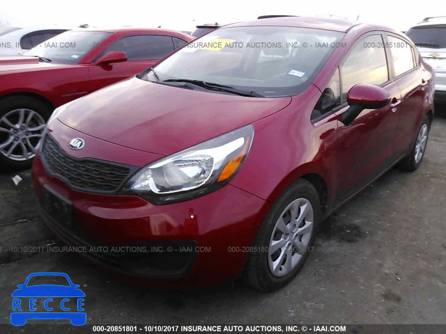 2015 KIA RIO KNADM4A32F6453531 image 1