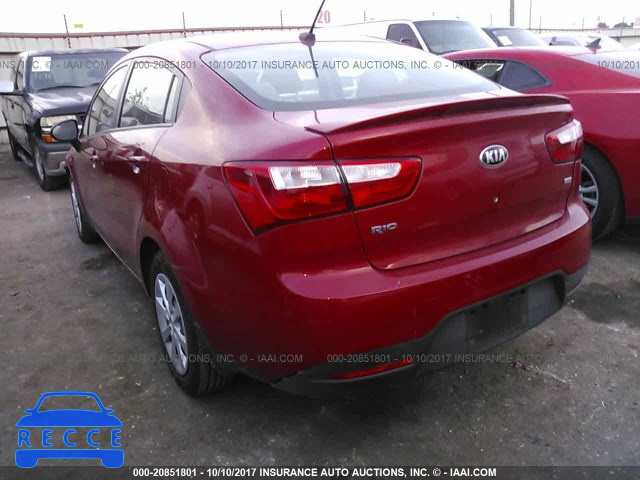 2015 KIA RIO KNADM4A32F6453531 image 2