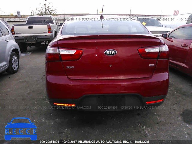 2015 KIA RIO KNADM4A32F6453531 image 5