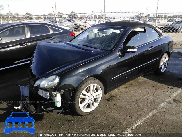 2008 Mercedes-benz CLK WDBTK56F78T095066 image 1