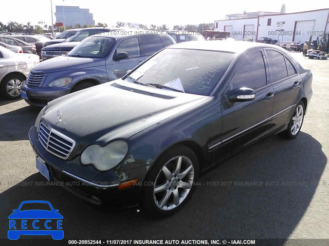 2003 Mercedes-benz C 230K SPORT SEDAN WDBRF40J53A496240 image 1