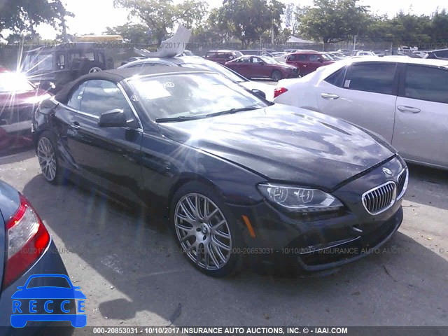 2012 BMW 640 I WBALW7C56CC618824 image 0