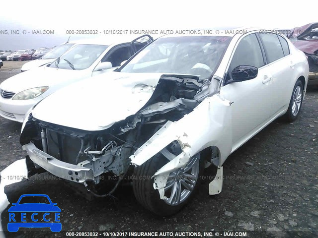 2012 Infiniti G25 JN1DV6AR2CM861439 зображення 1