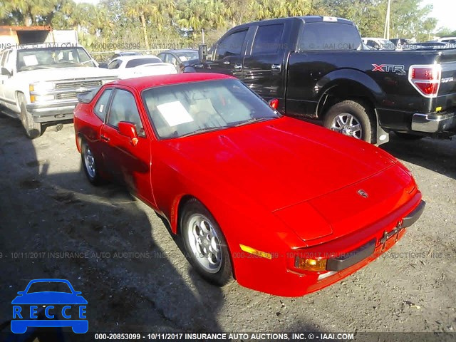 1986 Porsche 944 WP0AA0947GN458980 image 0