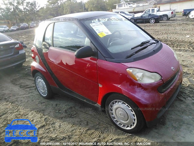 2009 Smart Fortwo PURE/PASSION WMEEJ31X89K312490 image 0