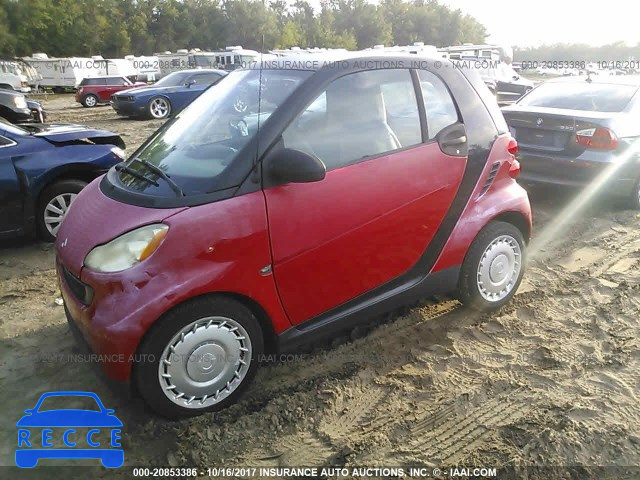 2009 Smart Fortwo PURE/PASSION WMEEJ31X89K312490 image 1