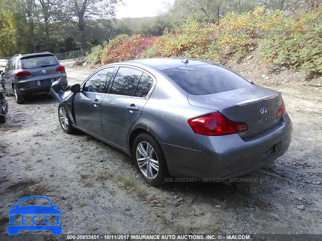 2012 Infiniti G25 JN1DV6AR0CM860337 image 2