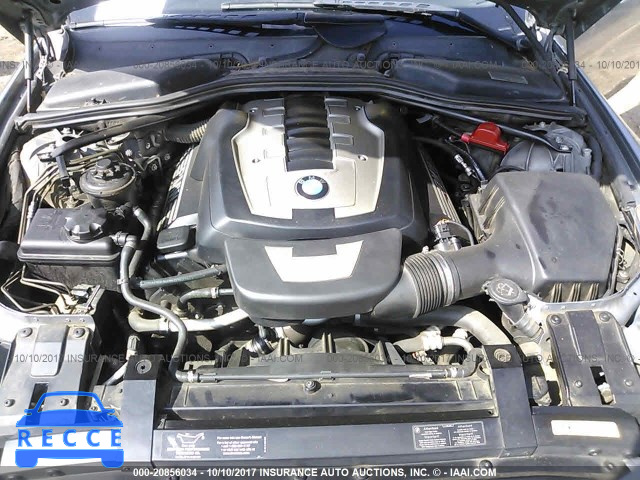 2006 BMW 650 I WBAEH13496CR50820 image 9