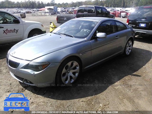 2006 BMW 650 I WBAEH13496CR50820 image 1