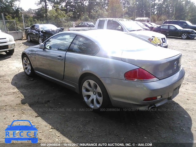 2006 BMW 650 I WBAEH13496CR50820 image 2