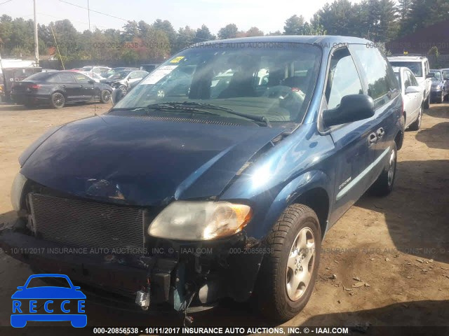 2001 DODGE CARAVAN SE 1B4GP25351B170138 image 1