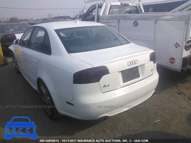 2008 Audi A4 WAUAH78E38A162066 image 2