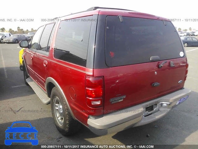 2001 FORD EXPEDITION 1FMRU17W31LA54402 Bild 2