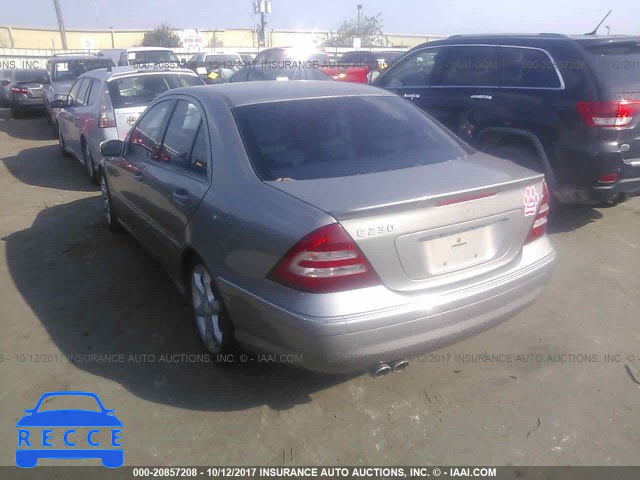 2007 MERCEDES-BENZ C 230 WDBRF52H27F872417 image 2