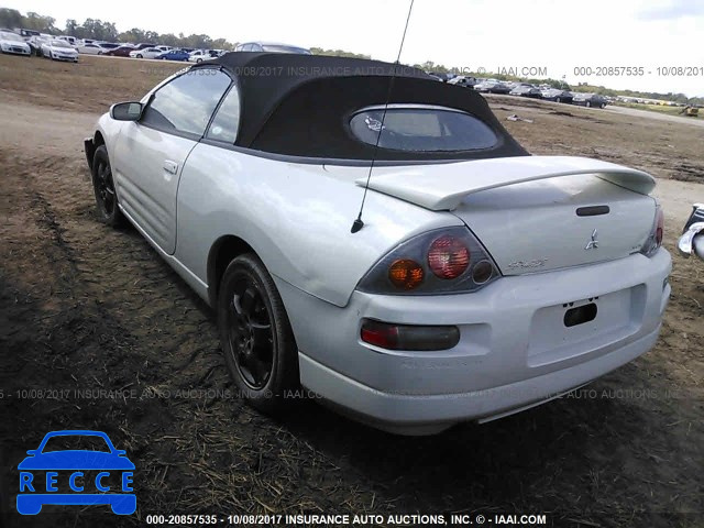 2003 Mitsubishi Eclipse SPYDER GS 4A3AE45G03E025553 Bild 2