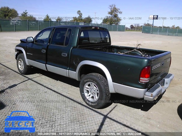 2002 Dodge Dakota QUAD SLT 1B7HG48N82S645900 image 2