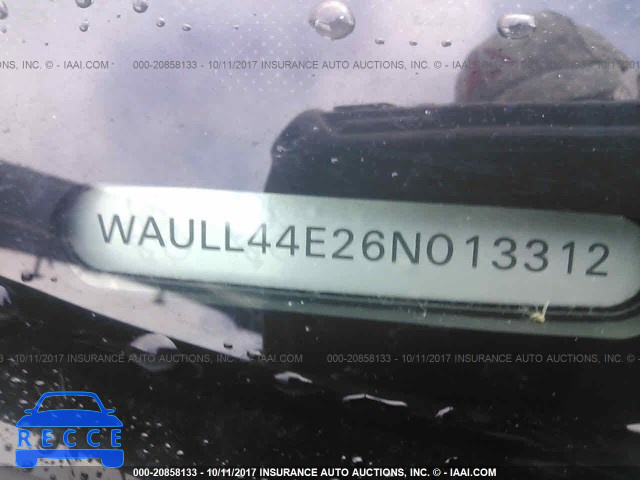 2006 Audi A8 4.2 QUATTRO WAULL44E26N013312 зображення 8