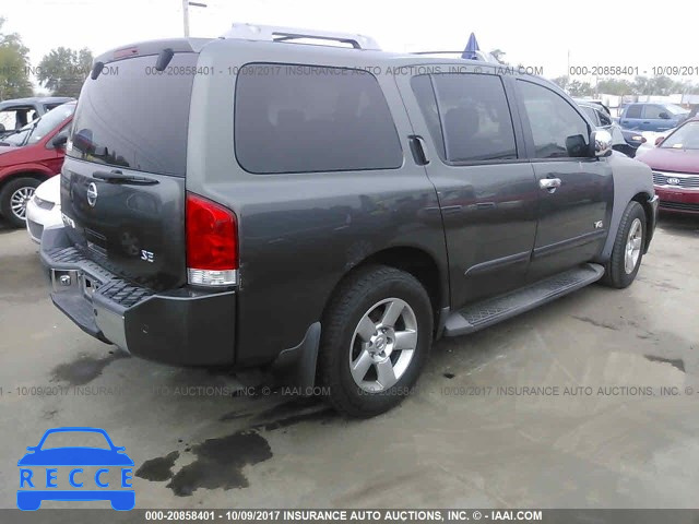 2006 NISSAN ARMADA SE/LE 5N1AA08A46N730726 зображення 3