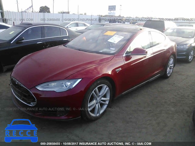2015 Tesla Model S 70D 5YJSA1S2XFF082128 image 1