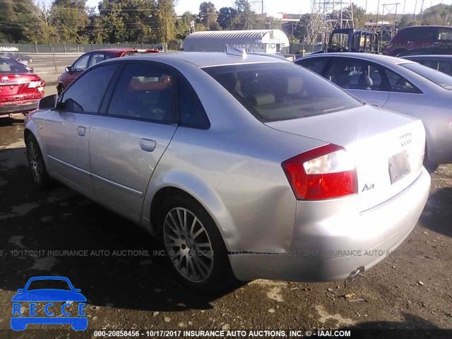 2004 Audi A4 1.8T QUATTRO WAULC68E44A177803 image 2