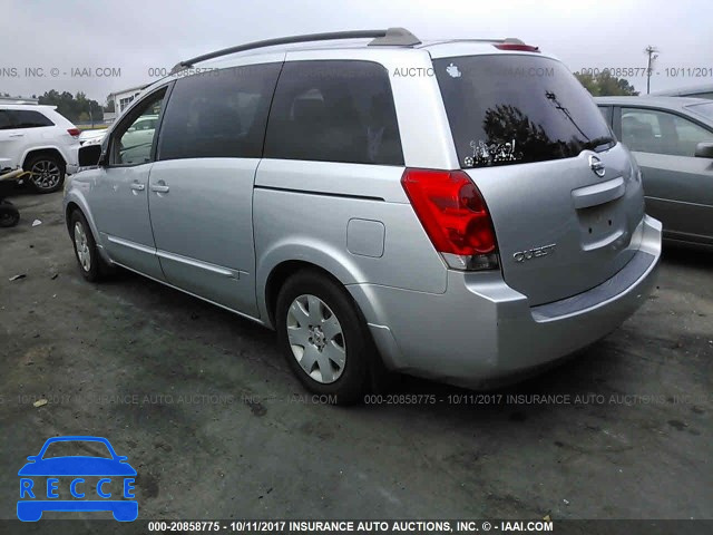 2005 Nissan Quest 5N1BV28U75N129677 image 2