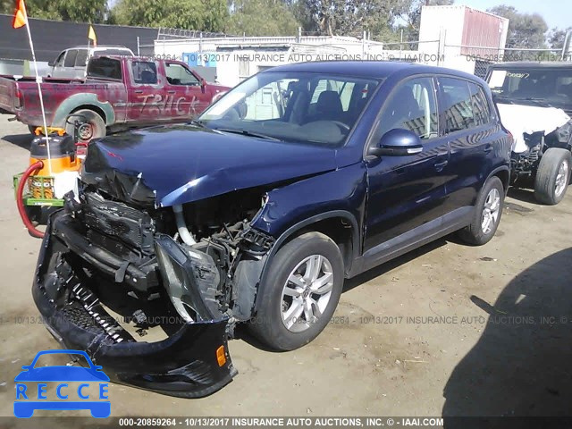 2012 VOLKSWAGEN TIGUAN S/SE/SEL WVGAV7AX3CW542409 Bild 1