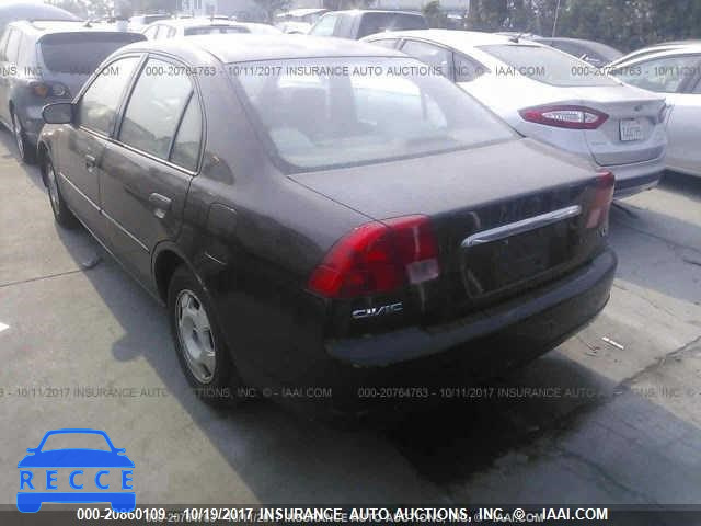 2001 Honda Civic JHMES16591S005730 image 2