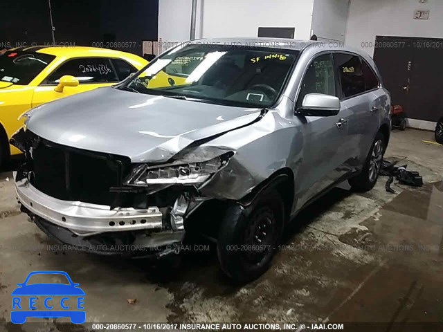 2016 ACURA MDX TECHNOLOGY 5FRYD4H49GB056308 зображення 1