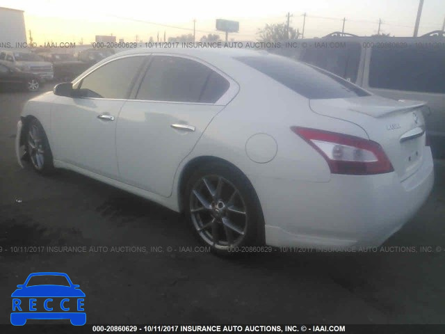 2011 NISSAN MAXIMA S/SV 1N4AA5AP6BC837904 image 2