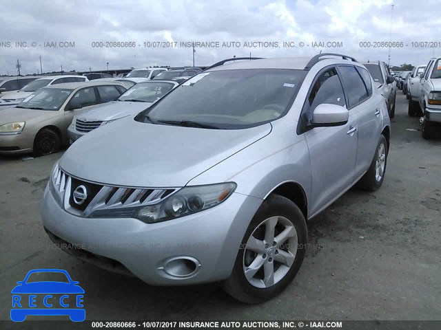 2009 Nissan Murano S/SL JN8AZ18U19W106091 Bild 1