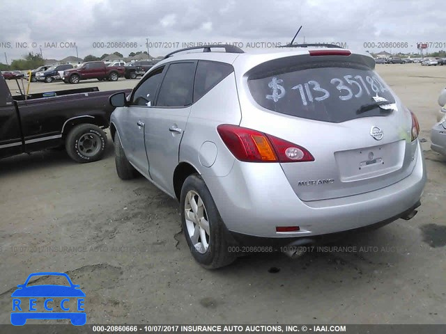 2009 Nissan Murano S/SL JN8AZ18U19W106091 Bild 2