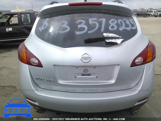 2009 Nissan Murano S/SL JN8AZ18U19W106091 image 5