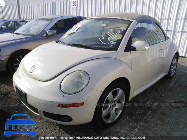 2007 Volkswagen New Beetle CONVERTIBLE OPTION PKG 2 3VWSF31YX7M414842 зображення 1