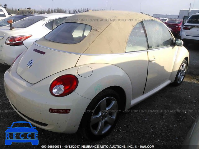 2007 Volkswagen New Beetle CONVERTIBLE OPTION PKG 2 3VWSF31YX7M414842 зображення 3