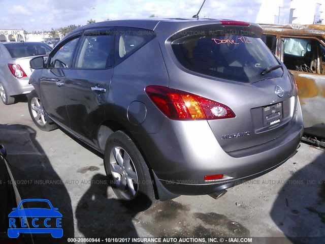 2009 Nissan Murano S/SL/LE JN8AZ18W29W130952 image 2