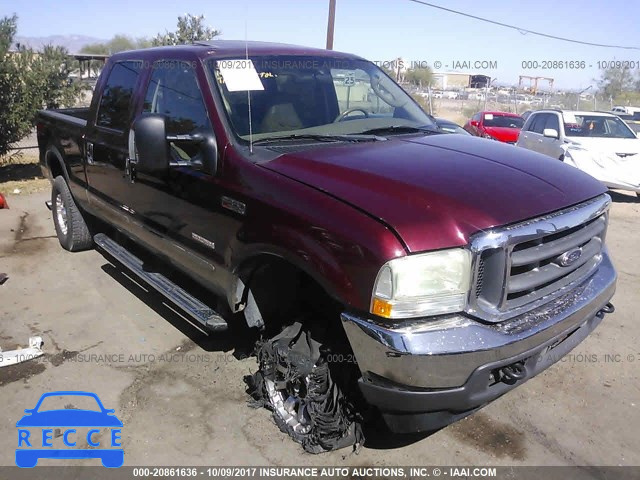 2004 Ford F350 SRW SUPER DUTY 1FTSW31P34EA53160 image 0