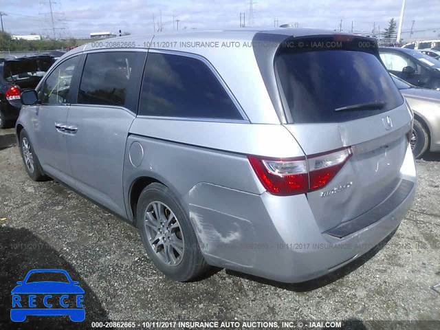 2011 Honda Odyssey EXL 5FNRL5H63BB048827 image 2