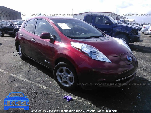 2013 Nissan Leaf S/SV/SL 1N4AZ0CP5DC421841 Bild 0